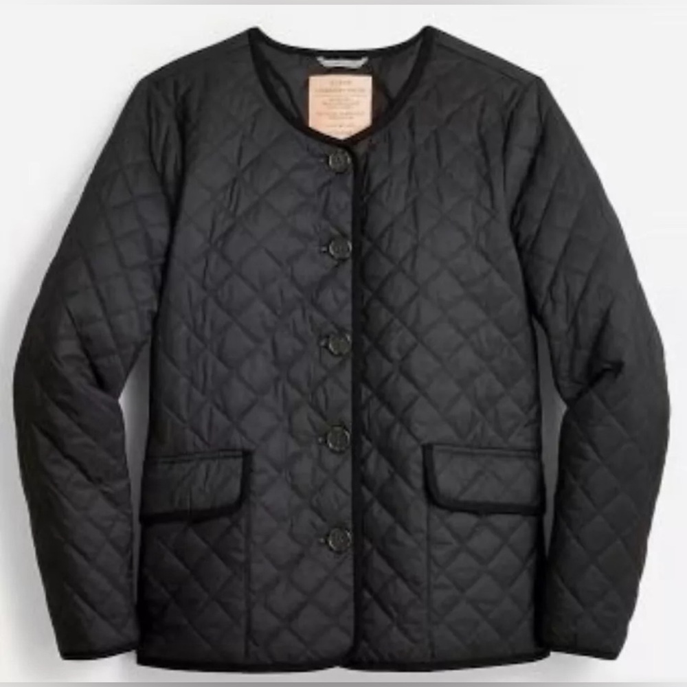 J. Crew Quilted lightweight lady jacket size 0